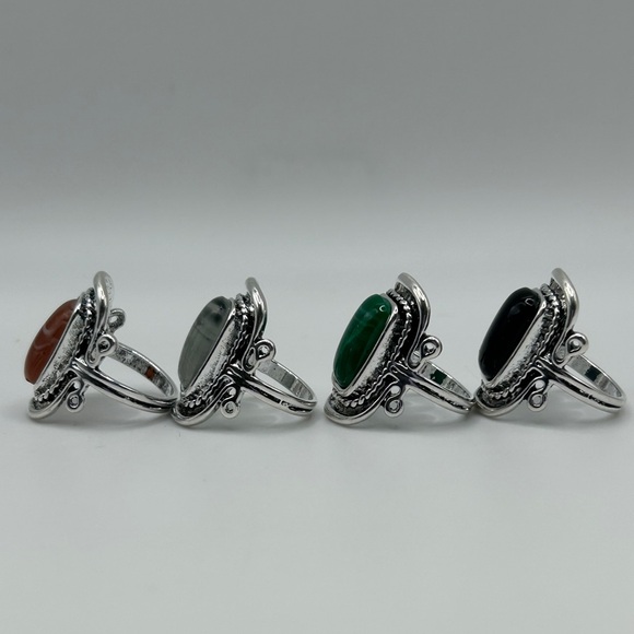Silver & Stone Rings - Picture 8 of 15